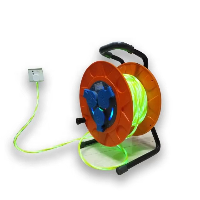Outdoor Power Reel - Carretel de cabo de extensão elétrica