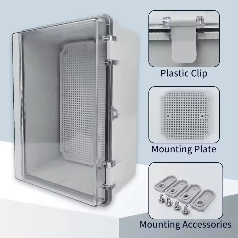 Outdoor Power Distribution Box - Caixa de junção de energia abs,