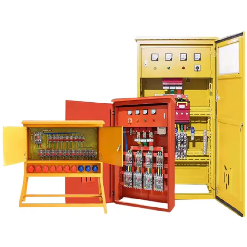 Outdoor Power Distribution Panel - Caixa de Interruptores de Segurança Amarela