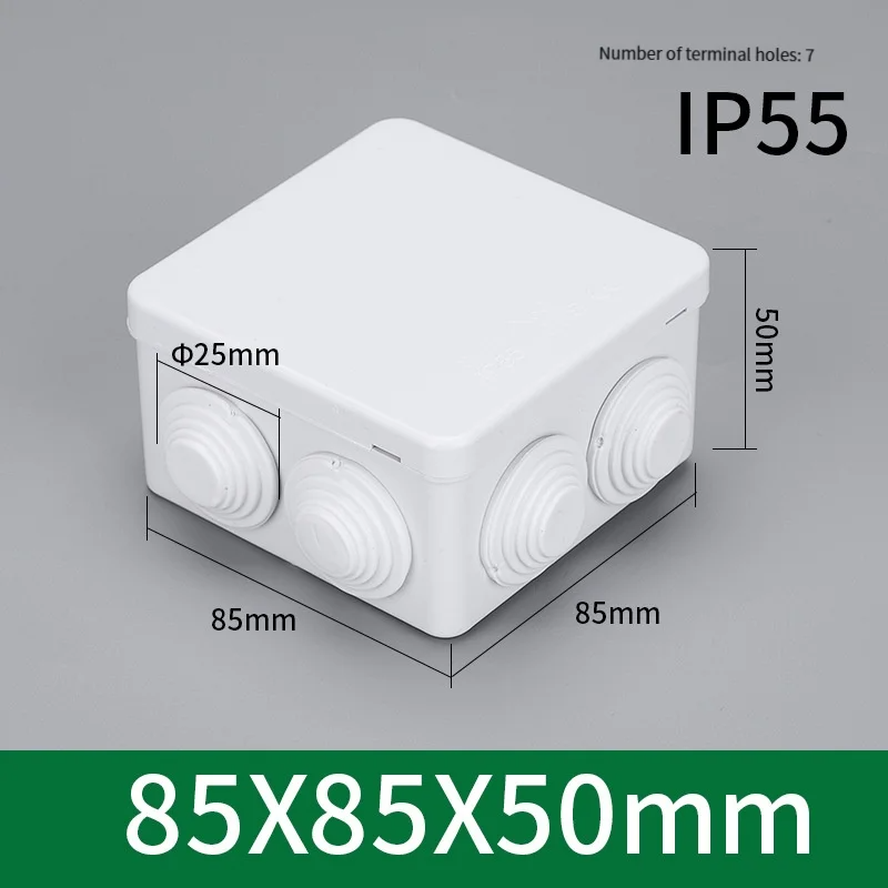 Outdoor Power Monitor - Caixa Plástica Impermeável IP55 para Uso