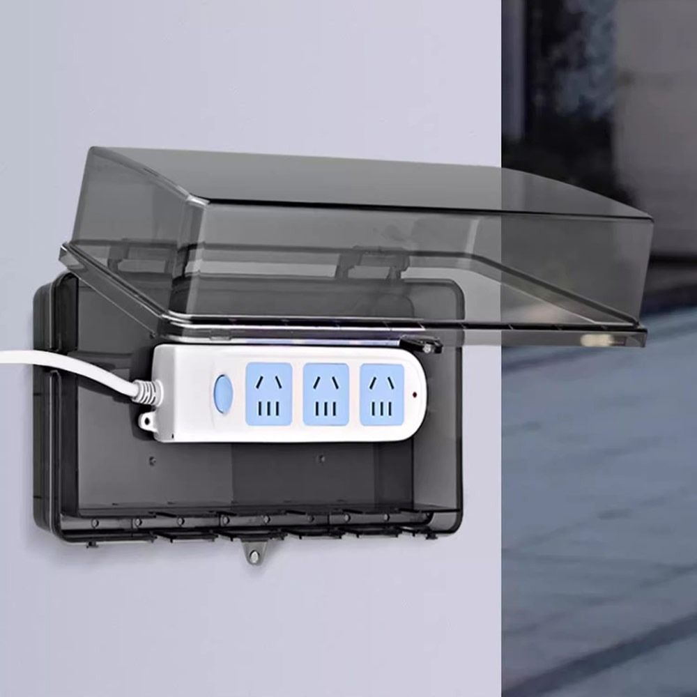 Caixa de Plástico Durável à Pr - Outdoor Power Outlet Waterproof avaliação e preço