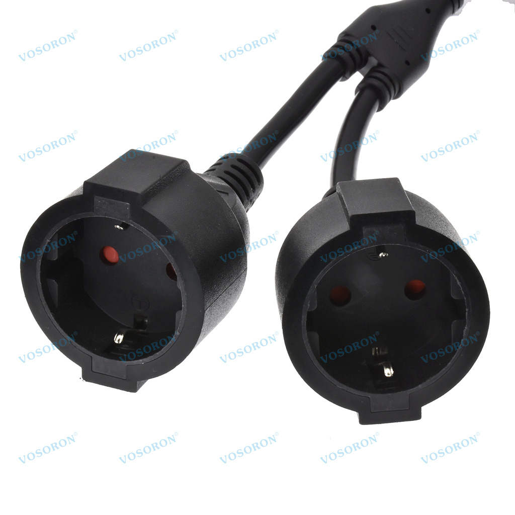 ​ Cabo de extensão europeu da  - Outdoor Power Extension Cord avaliação e preço
