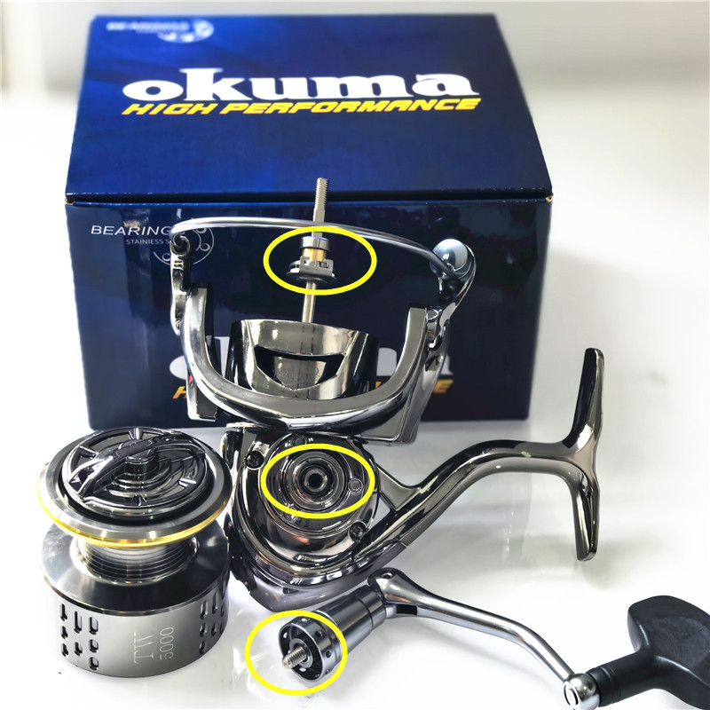 Carretilha de pesca Okuma, tot - Outdoor Power Reel avaliação e preço