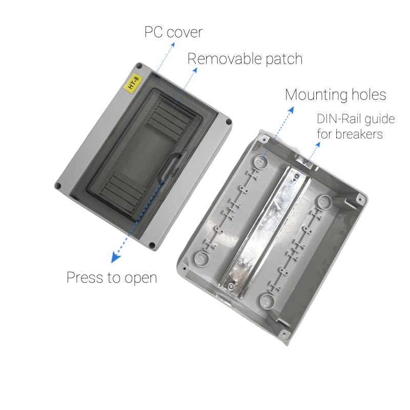 Caixa de Distribuição IP65 par - Outdoor Power Distribution Box avaliação e preço
