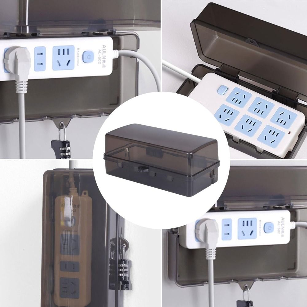 Caixa de Plástico Durável Anti - Outdoor Power Outlet Waterproof avaliação e preço