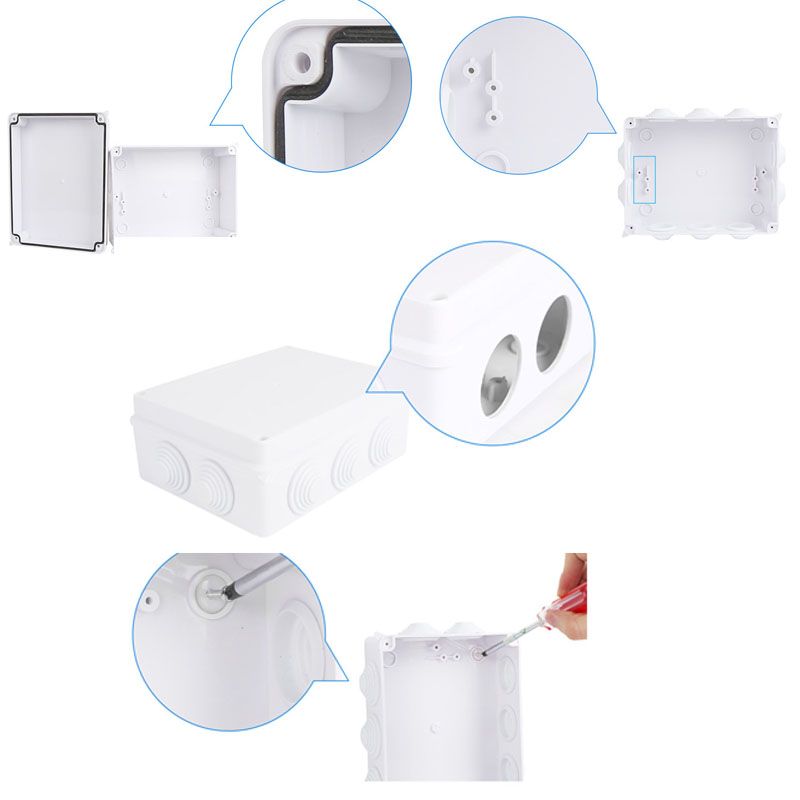 Ra rt atacado plástico abs ip6 - Outdoor Power Distribution Box avaliação e preço