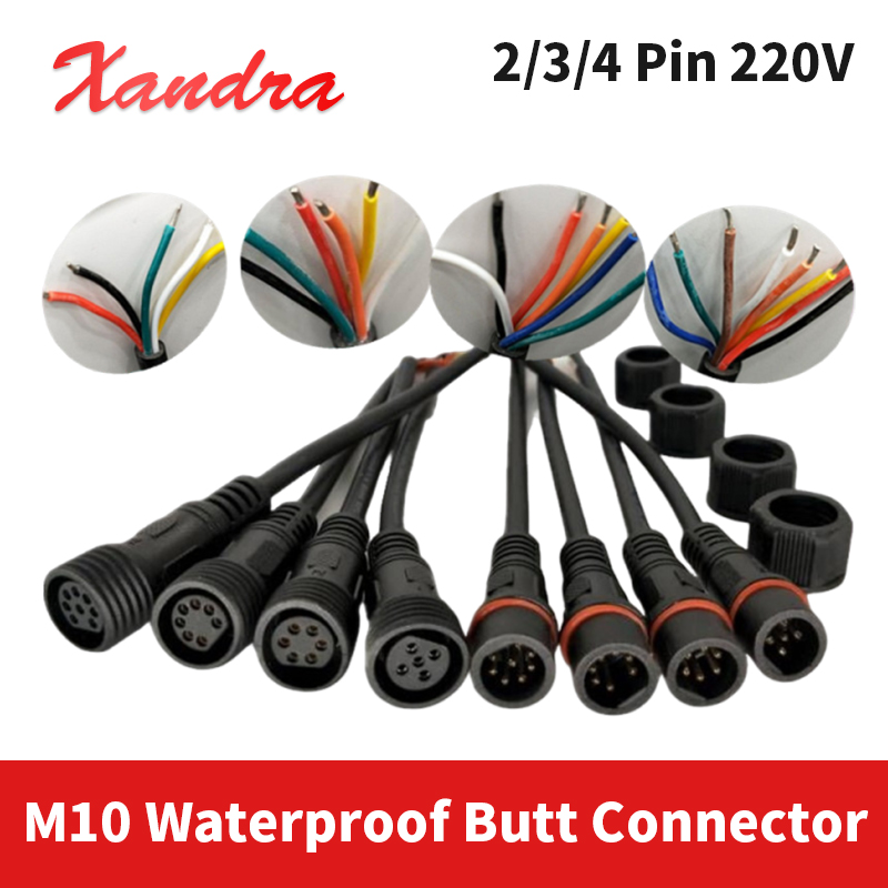 M10 2 pinos 3/4 pinos à prova  - Extension Cord Outdoor avaliação e preço