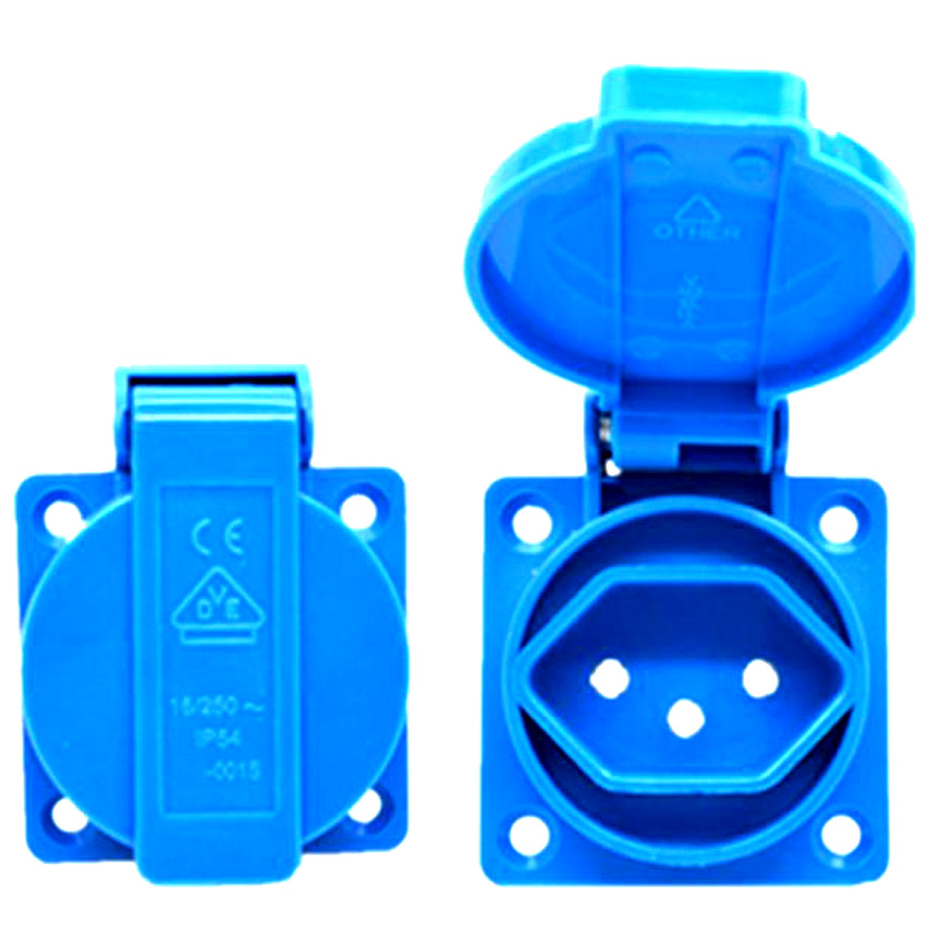 1 Unidade Tomada Industrial à  - Outdoor Power Outlet Waterproof avaliação e preço