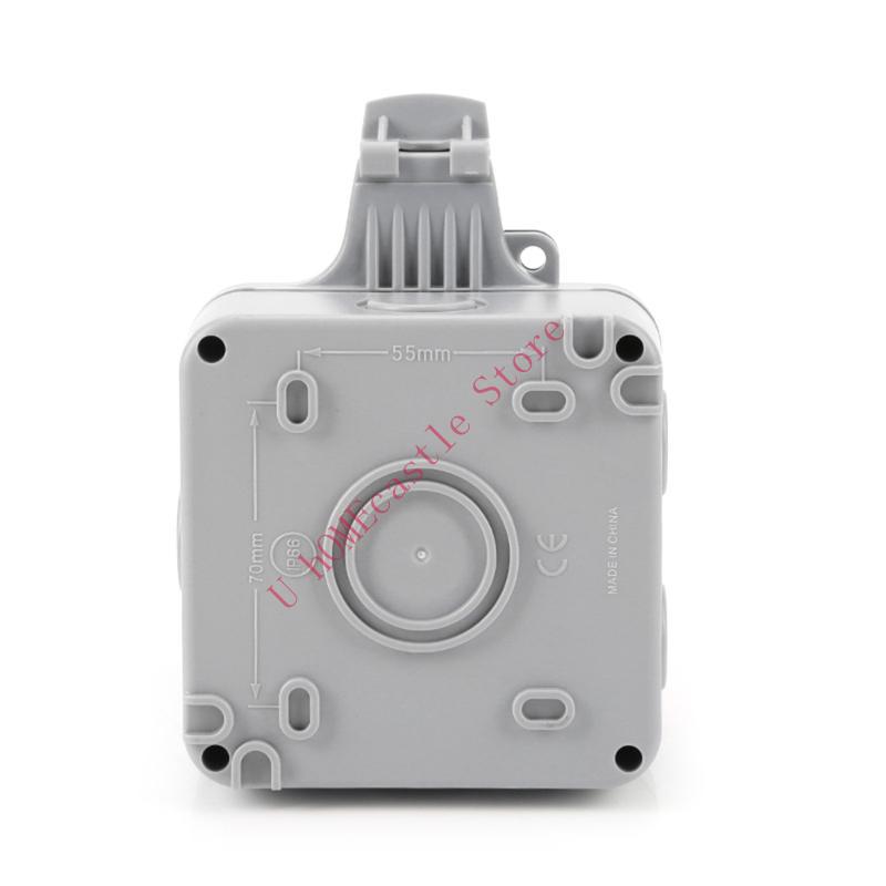 Caixa tomada à prova d'água 63 - Outdoor Power Outlet Waterproof avaliação e preço