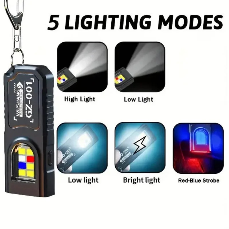 Lanterna LED COB portátil, com - Outdoor Power Usb avaliação e preço