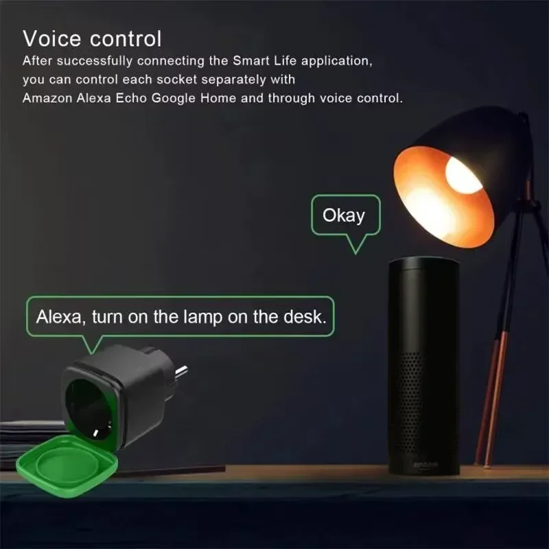 Tomada Inteligente Tuya EU 16A - Outdoor Power Outlet Waterproof avaliação e preço