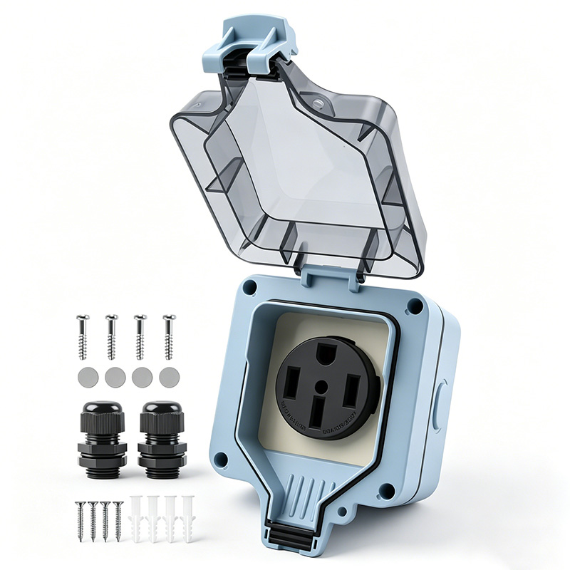 Caixa de Tomada Externa à Prov - Outdoor Power Outlet Waterproof avaliação e preço