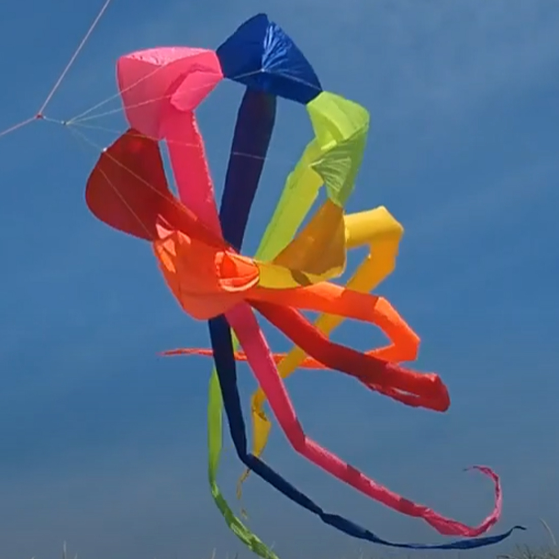 Arco-íris giratório macio Kite - Outdoor Power Reel avaliação e preço