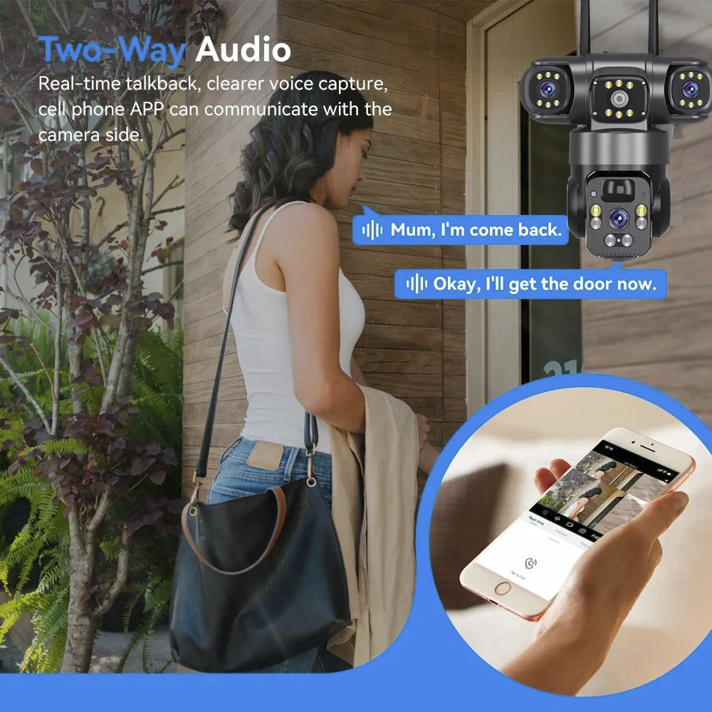 Câmera Solar 4G com Três Lente - Outdoor Power Monitor avaliação e preço