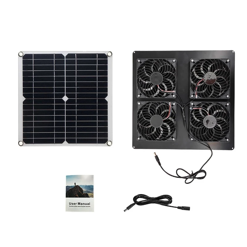 Painel Solar Exhaust Fan, Extr - Outdoor Power Distribution Panel avaliação e preço