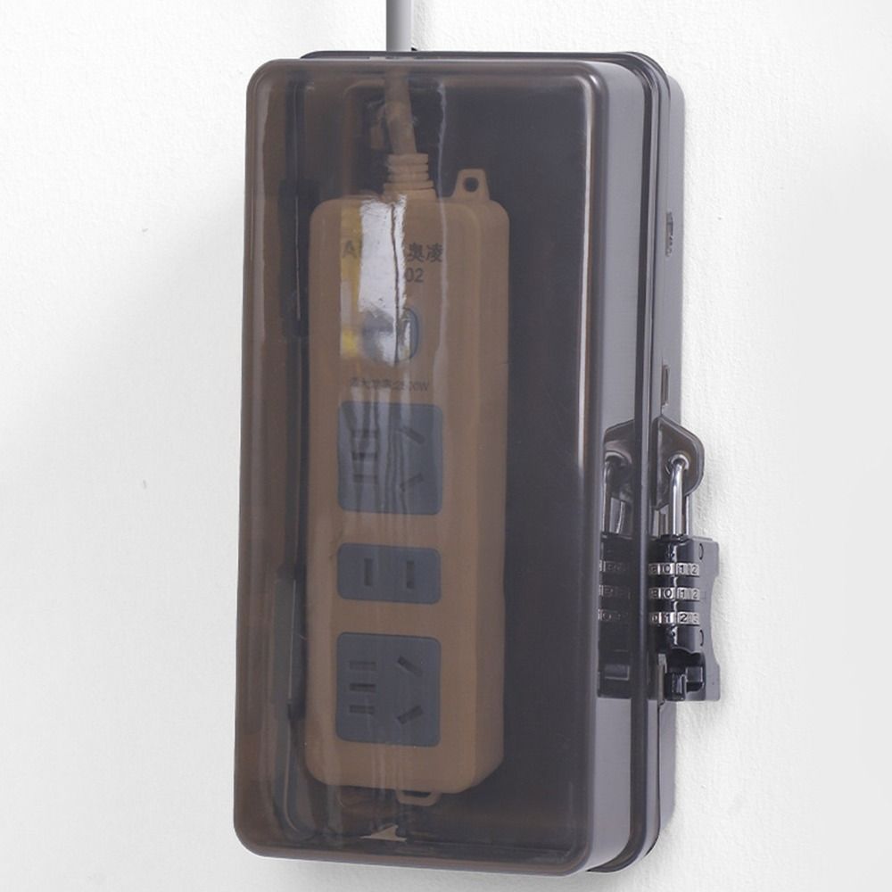 Caixa de Plástico Portátil par - Outdoor Power Outlet Waterproof avaliação e preço