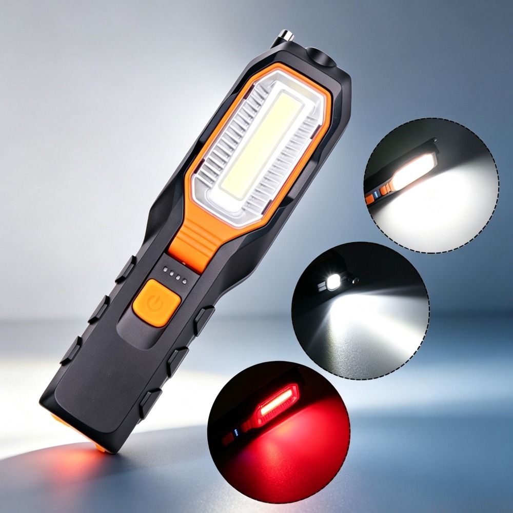 Nova Lanterna de Trabalho LED  - Outdoor Power Usb avaliação e preço