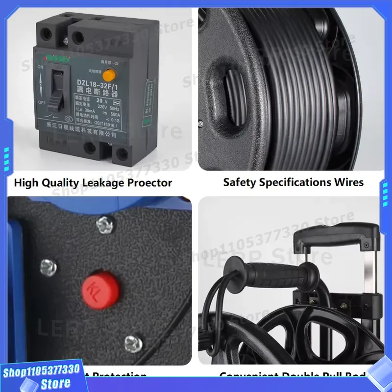 Cabo de Extensão Reforçado de  - Outdoor Power Reel avaliação e preço