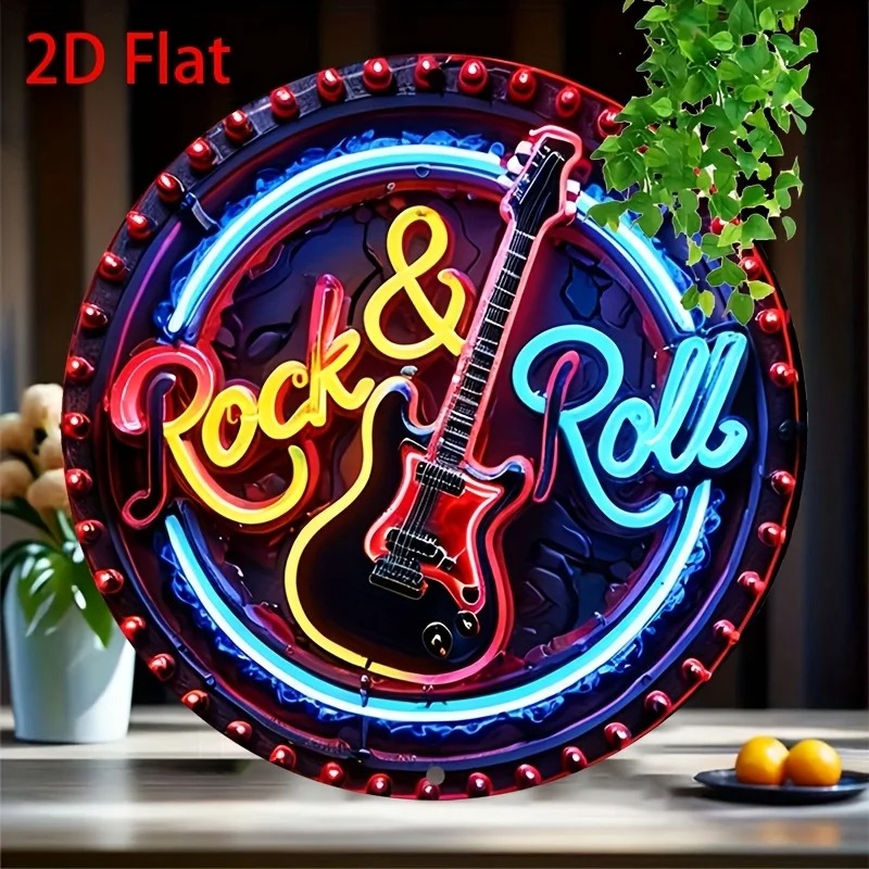 Placa de Neon Vintage Rock, De - Outdoor Power Bar avaliação e preço