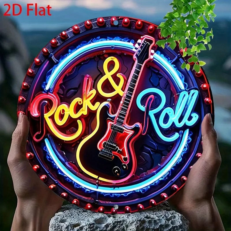 Placa de Neon Vintage Rock, De - Outdoor Power Bar avaliação e preço