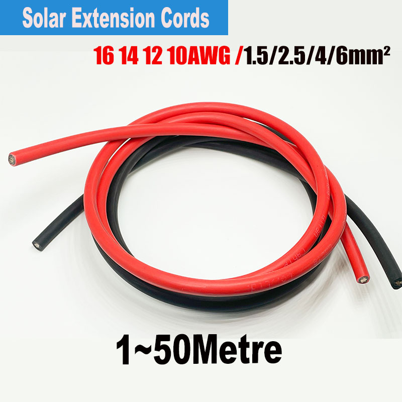 Fio de painel solar 16/14/12/1 - Outdoor Power Extension Cord avaliação e preço