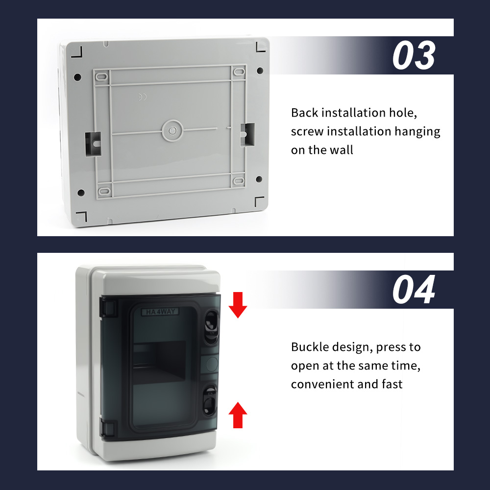 Caixa de Distribuição Plástica - Outdoor Power Distribution Box avaliação e preço