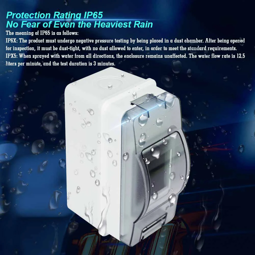 HT-2 ip65 à prova dip65 água d - Outdoor Power Distribution Box avaliação e preço